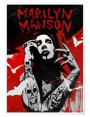Мэрилин мэнсон Постер