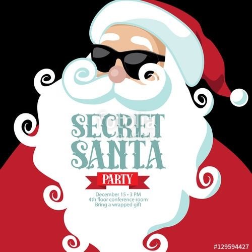 Тайный Санта приглашение