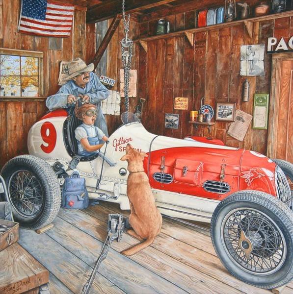 Постеры в гараж