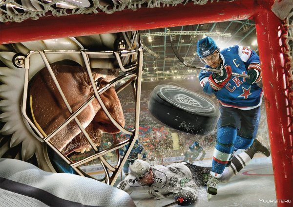 Плакат на хоккей (47 фото)