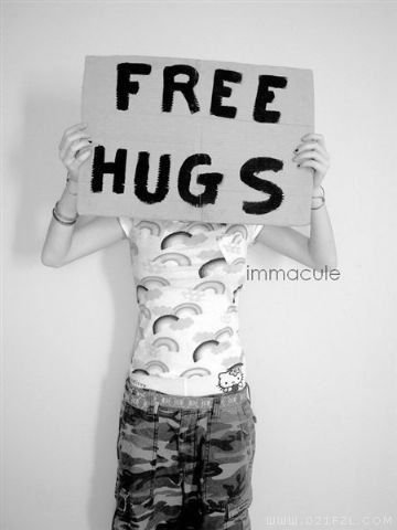 Free hugs