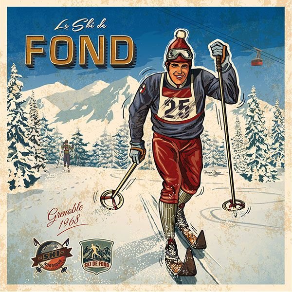 Горнолыжные плакаты