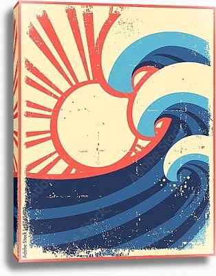 Плакаты в стиле новой волны