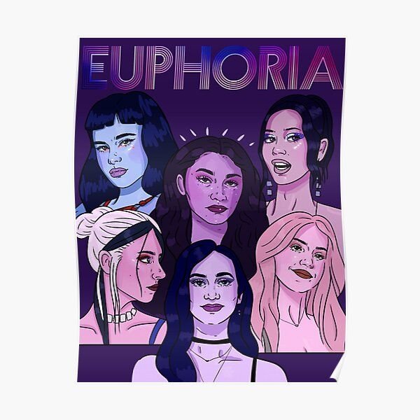 Эйфория сериал Постер