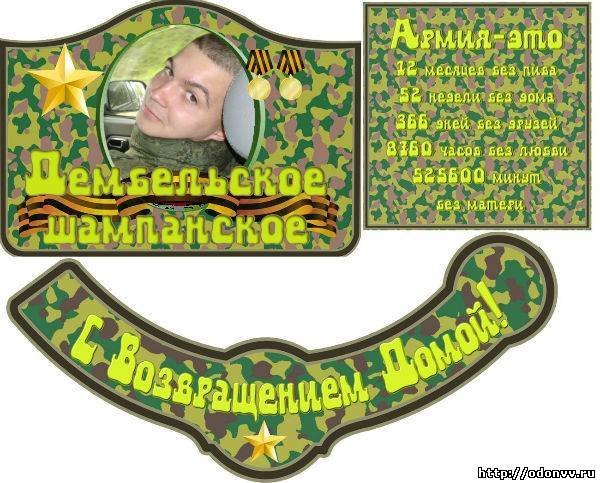 Дембельские плакаты для встречи сына из армии (50 фото)