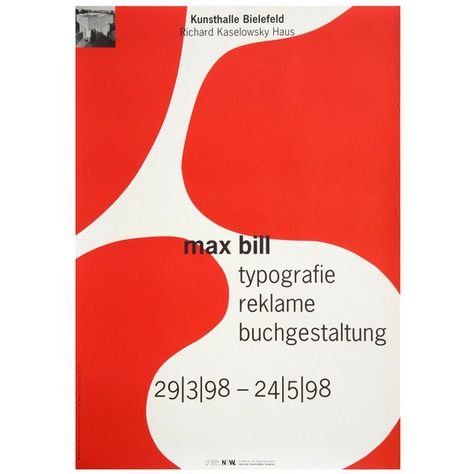 Швейцарские плакаты Макс Билл