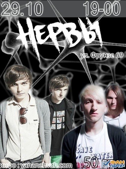 Группа нервы Жанр