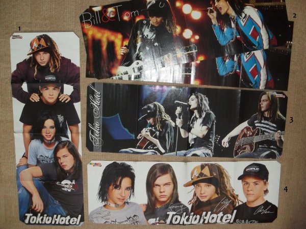 Токио хотел плакаты 2007