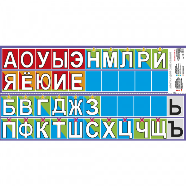 Плакат. Звуко-буквенный ряд