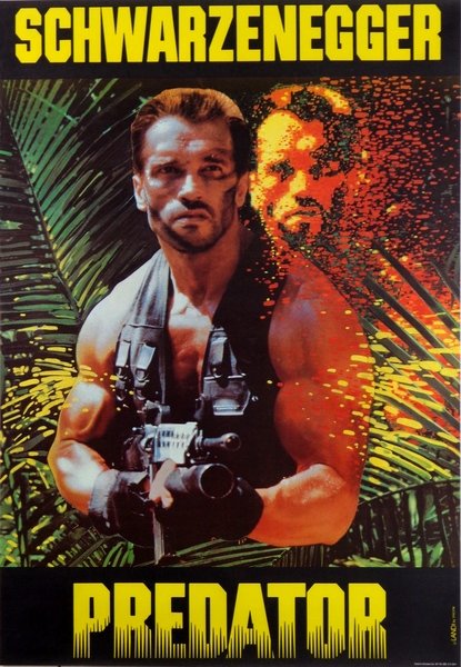 Predator 1987 Постер