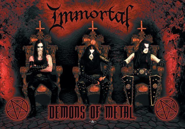 Immortal группа Постер