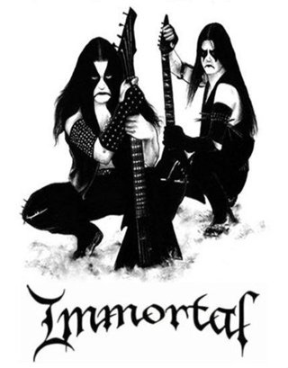 Immortal логотип группы
