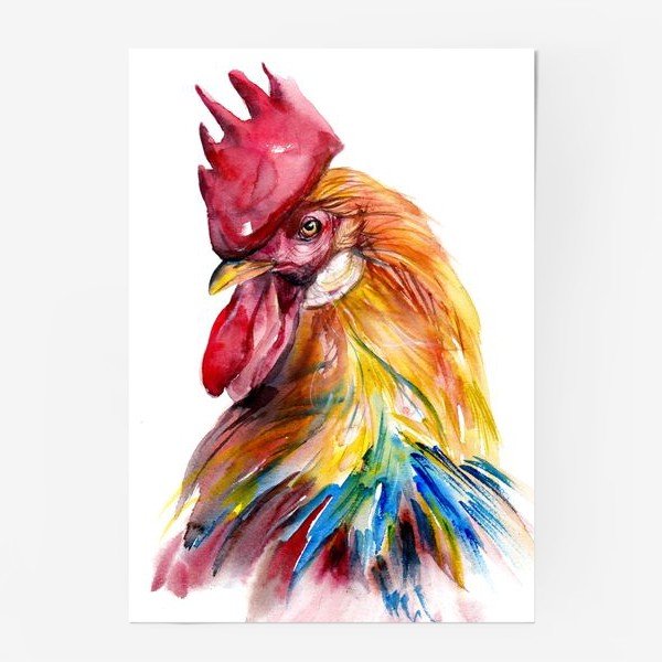 Петушок плакат