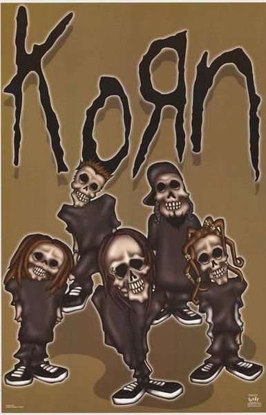 Korn группа Постер