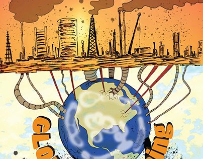 Global warming poster