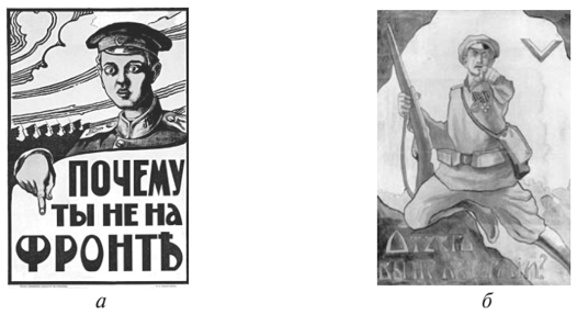 Белогвардейские плакаты гражданской войны 1917-1922