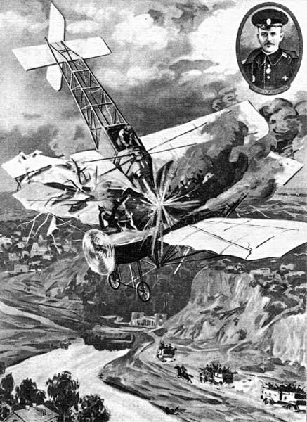 Воздушный Таран штабс капитана Нестерова