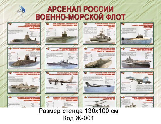 Стенд военно морской