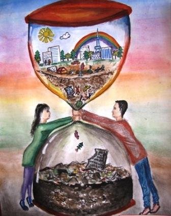 Плакат защита окружающей среды