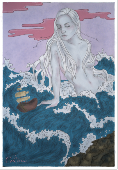 Кафе Калипсо рисунки