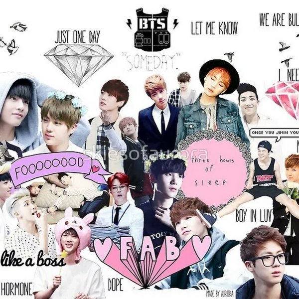 Плакат "BTS" a3