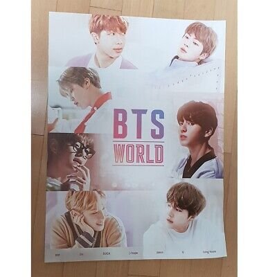 Большой плакат БТС