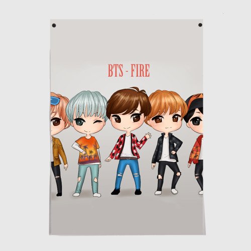 Тканевый плакат bts (49 фото)