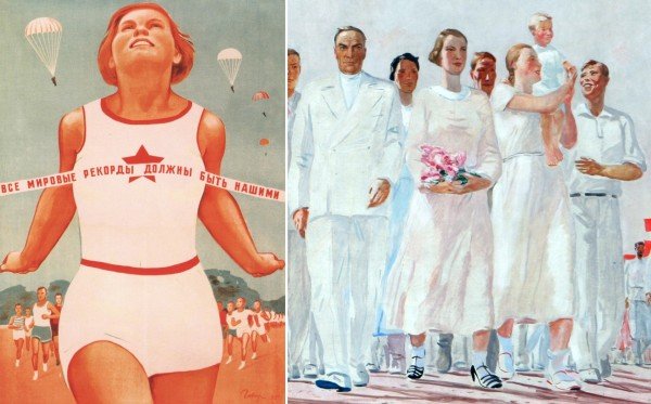 Александр Дейнека. Стахановцы. 1937