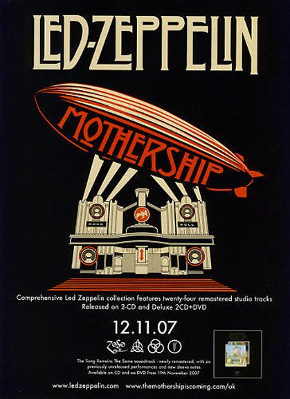 Группа led Zeppelin плакаты