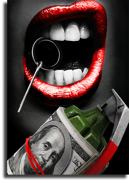 Плакат про деньги