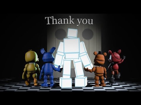 Постер спасибо ФНАФ Скотт Коутон