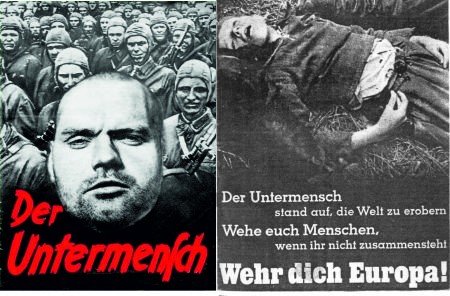 Брошюра унтерменш der Untermensch