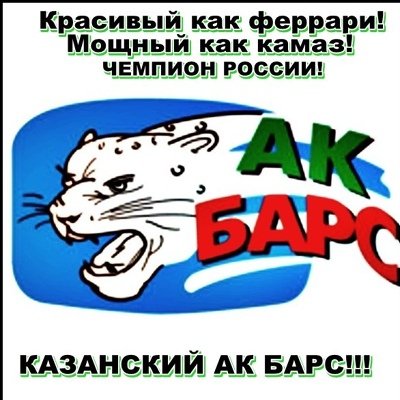 АК Барс надпись