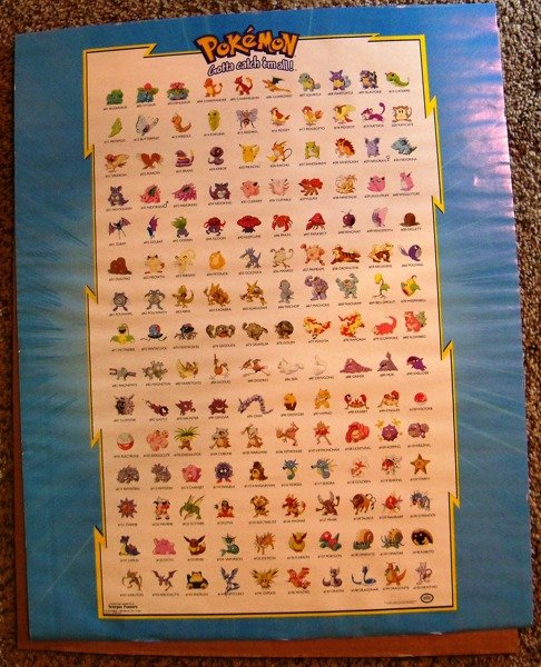 Покемоны плакат