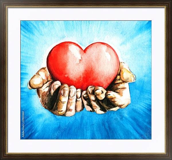 От сердца к сердцу плакат