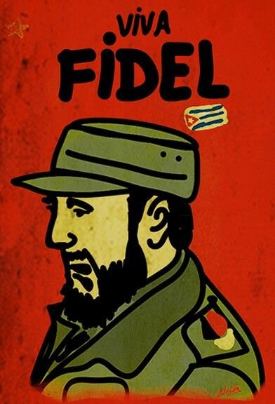Фидель Кастро поп арт