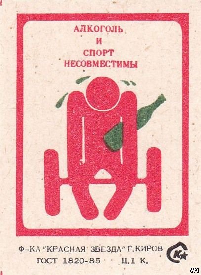 Спирт плакат