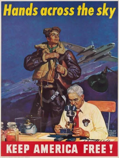 Американские плакаты времен первой мировой войны