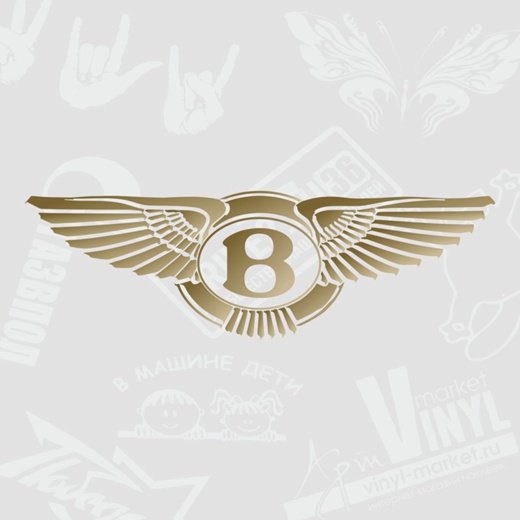 Эмблема Бентли рисунок