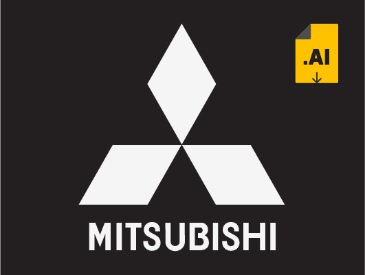 Mitsubishi логотип вектор