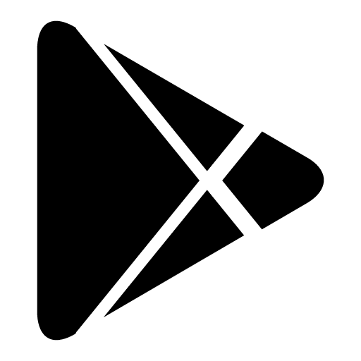 Значок плей Маркета без фона