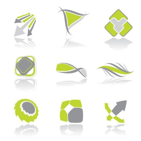 Векторные элементы для логотипа