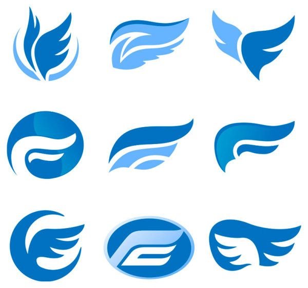 Векторные элементы для логотипа