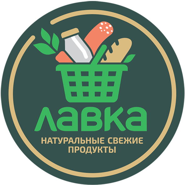Логотип продуктового магазина