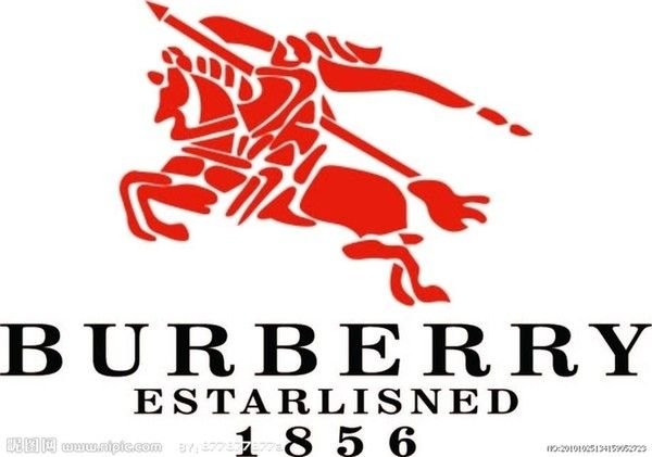 Логотип Burberry на одежде