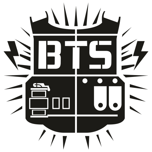 Логотип БТС бронежилет