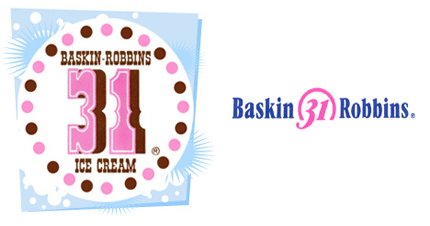 Baskin Robbins мороженое логотип