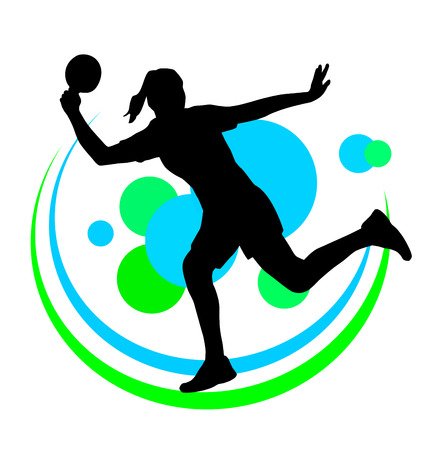 Силуэты людей, играющих в настольный теннис