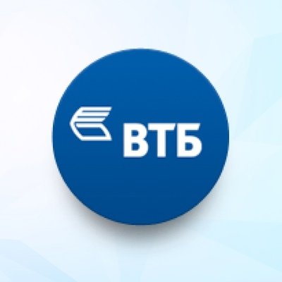 ВТБ на прозрачном фоне