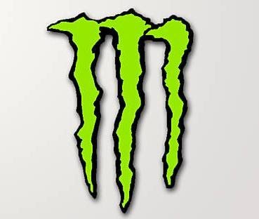 Трафарет Monster Energy